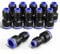 Bwintech 12 Pcs 10mm to 16mm Pneumatic Straight Reducing Push to Connect Adapter Quick Release Reducer Fittings (PG10-16)