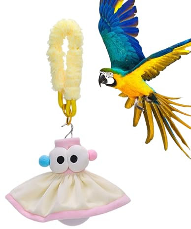 Vogelkäfig Licht - Vogelkäfig Dekoration | Plüsch Form Glühbirne | Lampe für Aquarien | Vogelkäfig Lampe | Atmosphäre Licht | 3 Beleuchtungsmodelle für Aquarium Bücherregal