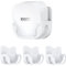 Wall Mount Holder for eero 7 Mesh Router & Extender – Secure Mounting Bracket with Cable Management for Dual-Band Wi-Fi 7 Routers & Smart Home Systems – Effortless Installation, Space-Saving (3 Pack)