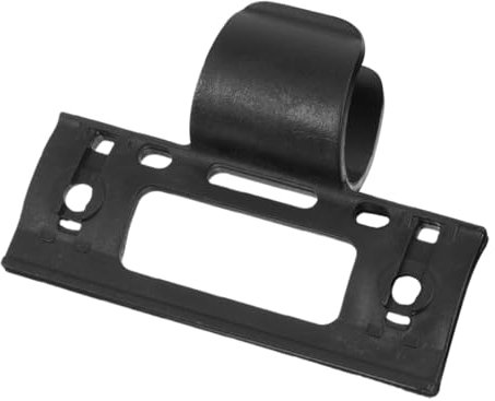 MUELODSIC Bike Pump Holder Clip Bracket Portable Plastic Bicycle Frame Mount Mini Pump Clamp Black for Road and Mountain Bikes