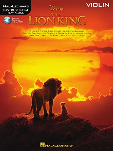 The Lion King for Violin: Instrumental Play-Along