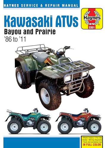 Kawasaki Bayou & Prairie ATVs 1986-2011