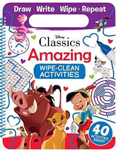 Disney Classics: Amazing Wipe-Clean Activities