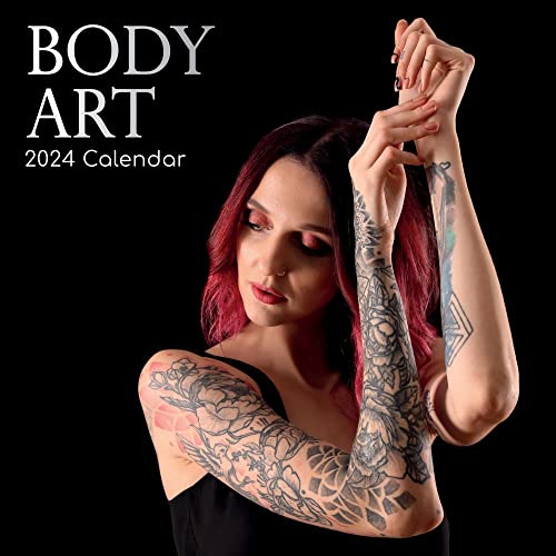Body Art – Körperkunst 2024 – 16-Monatskalender: Original The Gifted Stationery Co. Ltd [Mehrsprachig] [Kalender] (Wall-Kalender)