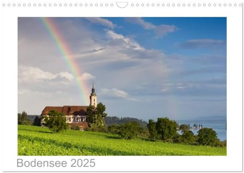 Bodensee 2025 (Wandkalender 2025 DIN A3 quer), CALVENDO Monatskalender: Monatskalender mit Bildern eines Jahres am Bodensee. (CALVENDO Natur)