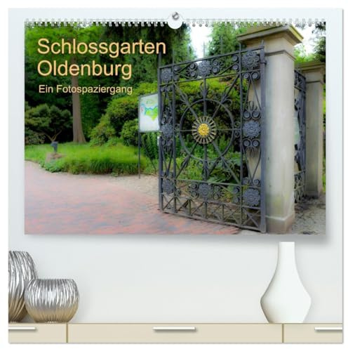 Schlossgarten Oldenburg. Ein Fotospaziergang (hochwertiger Premium Wandkalender 2026 DIN A2 quer), Kunstdruck in Hochglanz: Der Schlossgarten in ... Betriebsamkeit der Stadt. (CALVENDO Natur)