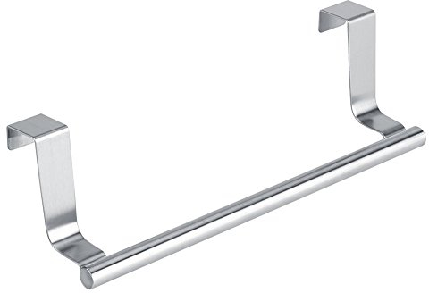 Porta asciugamani per bagno, cucina, mensola, cassetto, armadietto, mensola per asciugamani in acciaio inossidabile da appendere alla porta