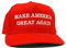 FGF-EU Make America Great Again Mütze, verstellbar, bestickt, Baseballkappe, Hip-Hop-Hut, rot, Einheitsgröße