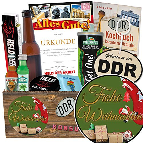 Fröhliche Weihnachten/Männer Geschenkbox Ost/Weihnachten Geschenk