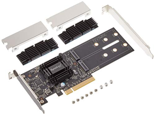 Synology M2D18 PCIe 2.0 8x Dual M.2 SSD adapter