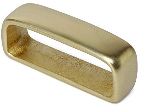 DJCAIZYY Gürtelschlaufen-Halter, Edelstahl, Messing-Legierung, Herren-Gürtelschnalle, passend für 35 mm - 40 mm Gürtelschnalle