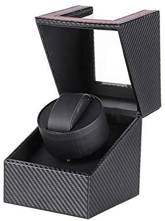uhrenbeweger 1 uhr, Einzelner automatischer Uhrenbeweger, automatische Uhrenbox, sich drehende Uhrenboxen, Uhrenbeweger mit leiser Motorarmbanduhr(EU)