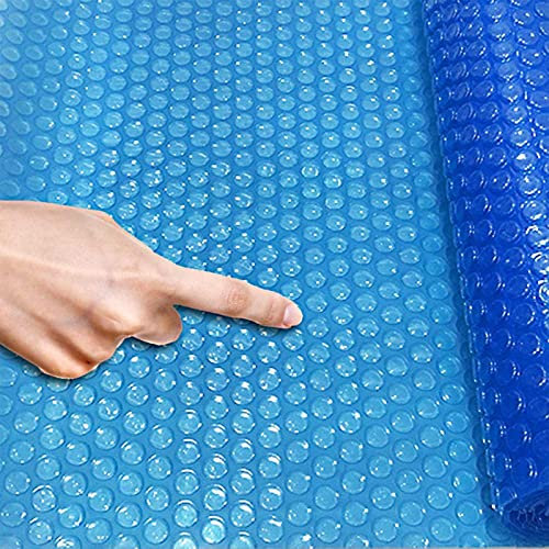Cobertor Solar Piscina Cobertura Solar Piscina 1m/2m/3m/4m/5m/6m/7m/8m Ancho Rectangular, Manta De Retención De Calor De Natación/Cobertura De Equipo, LDPE (Size : 4X8m/13X26ft)