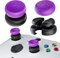 PlayRealm NO Falling Off Lot de 2 rallonges de pouce et coque en silicone pour manette PS5 et PS4 (rose turbo)