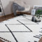 Consilio Concept 160 x 230 Teppich Wohnzimmer Ivory Creme weiß Berber kurzflor Fransen Boho Skandi Designer Marokkanisch Zertifiziert Made in Germany Design Manufaktur Markenteppich Oeko TEX