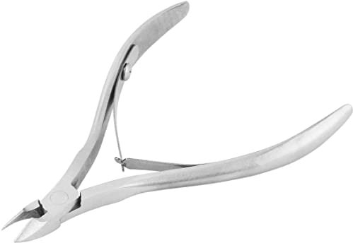 Outil professionnel de manucure de ciseaux de tondeuse d'art d'ongle de coupeur de cuticule d'acier inoxydable pour couper la peau morte