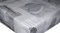 Plain Wooden Grey Hearts PVC Tablecloth White Grey Wood Effect Patchwork Love Hearts PVC Plastic Vinyl Oilcloth Wipe Clean Party Table Cloth Protector (Oval 180cm x 135cm 72 x 52 inches)