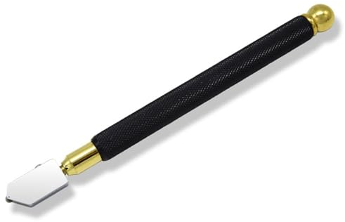 Taglierina professionale per vetro lubrificato a olio con precisione in carburo di presa, per il taglio di specchi di piastrelle di vetro spesso