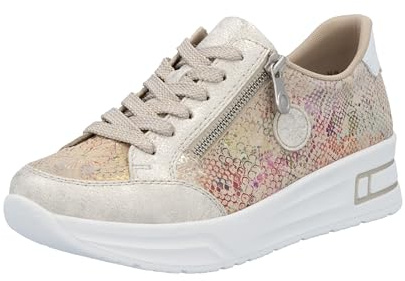Rieker Damen N8103Schnürschuhe