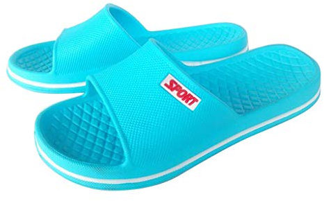 Shower Slippers For Women Men Quick-Drying Foldable Sandal Slippers Waterproof Wear Resistance House Shoes Non-Slip Bathroom Slippers Swimming Pool Beach Sliders Summer Sandals