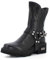 Cult CLW431100 Grace Black Stivali per Donna in Pelle con Lampo (Taglia 36)