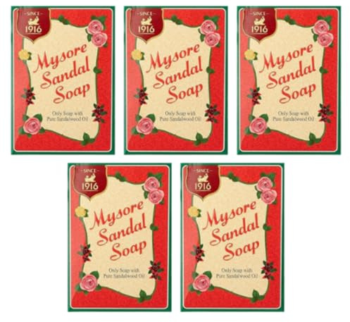 Mysore Sandelholz Seife (5er Pack x 75g)