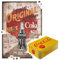 Nostalgic-Art Retro Puzzle 1000 Teile, 68 x 48 cm, Coca-Cola – Highway 66 Logo – Geschenk-Idee für Coke-Fans, Original Lizenzprodukt (OLP), für Erwachsene, in Vintage-Metalldose als Geschenkverpackung