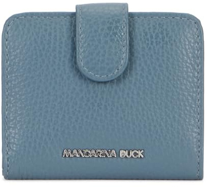 Mandarina Duck Mellow Leather Wallet, Women's Travel Accessories, One Size, Iron, One Size