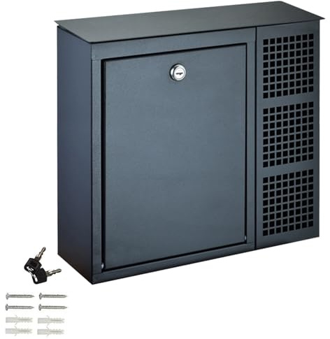 Wall Mount for Home & Business Use 13 x 14.6 x 4.7 Inch (Black) Heavy Duty Wall Bracket for TV Monitor or Speaker