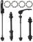Fahrrad Hohlwelle Schnellspanner,8 Stücke Fahrradspieße Schnellspannspieße,Schnellspanner Fahrradnabe,Fahrrad Achse Vorderrad,Hinterrad Hohlachse Vorderradachse für 20,22,24,26,28 Zoll Fahrradachsen