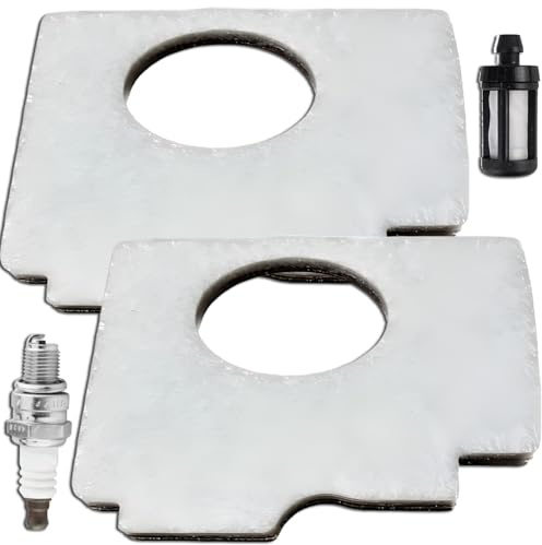 ZAMDOE Kettensägen-Luftfilterreiniger für Stihl-Luftfilter MS180 MS170 MS180C MS 180 MS 170 2-Mix-Motoren Kettensäge-Luftfilter mit Zündkerze