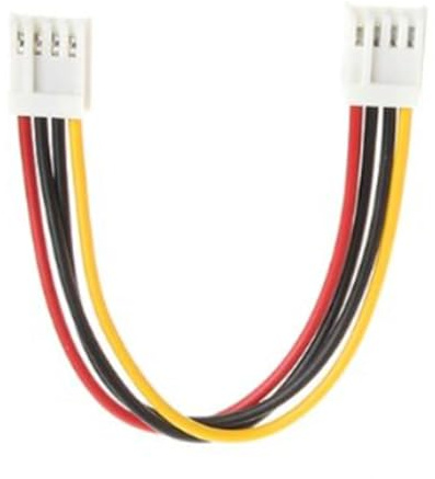 Laikoutd Kurzes 15 cm Langes Netzkabel Für Diskettenlaufwerk 4-polige Buchsen Hohe Elastizität Isolierung Vergoldete Kontakte Industrie Motherboards Floppys Stromkabel