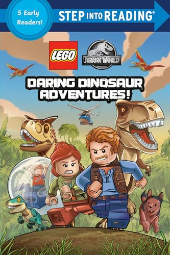 Daring Dinosaur Adventures! (Lego Jurassic World: Step into Reading, Step 3)