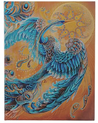Paperblanks - Skybird - Birds of Happiness - Ultra - Lined - Elastic Band - 120 Gsm (Bird of Happiness)