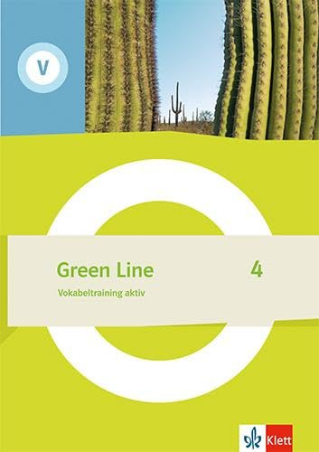 Green Line 4: Vokabeltraining aktiv. Arbeitsheft mit Lösungen Klasse 8 (Green Line. Ausgabe ab 2021)