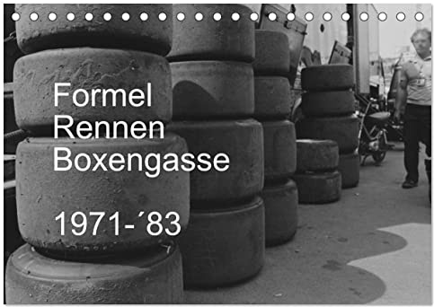 Formel, Rennen, Boxengasse 1971-´83 (Tischkalender 2026 DIN A5 quer), CALVENDO Monatskalender: Feinmechanik in der Box: Bilder aus 1971-´83 (CALVENDO Sport)