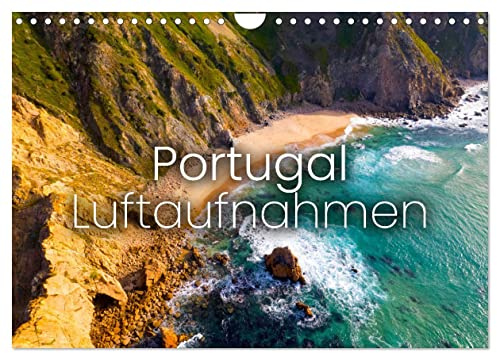 Portugal Luftaufnahmen (Wandkalender 2026 DIN A4 quer), CALVENDO Monatskalender: Madeira, Porto, Lissabon und mehr. (CALVENDO Orte)