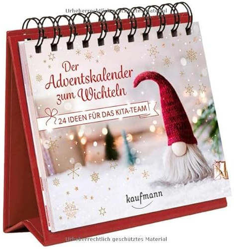 Der Adventskalender zum Wichteln: 24 Ideen für das Kita-Team
