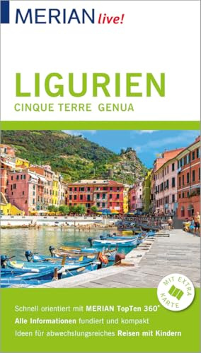 MERIAN live! Reiseführer Ligurien, Cinque Terre, Genua: Mit Extra-Karte zum Herausnehmen