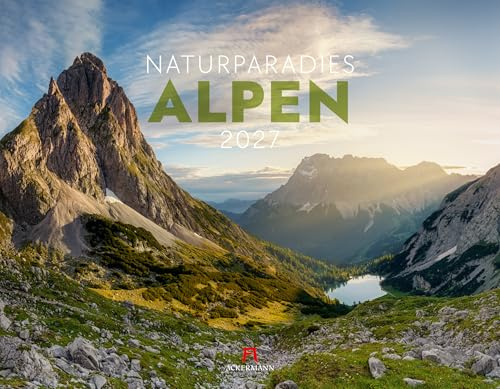 Naturparadies Alpen Kalender 2027 | Imposanter Bergkalender im großen Querformat (54x42 cm) | Deutschland, Österreich, Schweiz