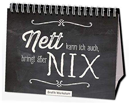 Nett kann ich auch, bringt aber nix: Spiralbuch: VintageArt