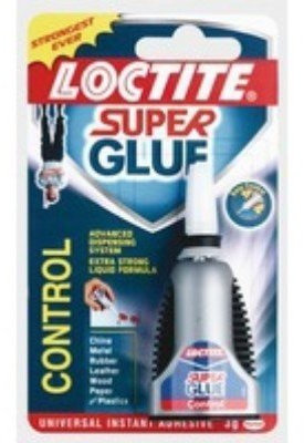 Loctite Super Glue, Liquid, 3gm, Ultimate Control - (LO95670)