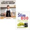 Knife Drop Creative Recipes Anyone Can Cook By Nick DiGiovanni & The Slim 800 Hot Air Fryer Recipe Cookbook By Iota 2 Books Collection Set