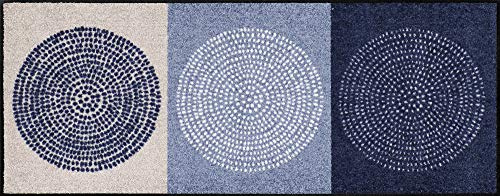 Salonloewe Fußmatte Nestor blau Größe 40x100 cm