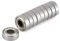 10 stücke Mini Kugellager Hitzebeständige Langlebige Multi-Use-stahl Lager 698ZZ Kugellager 8x19x6mm