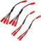 INJORA RC JST Stecker Female Connector ESC Batterie JST Connector Buchse Y Kabel für 1/10 RC Crawler TRX-4