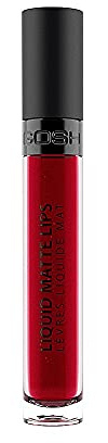 Liquid Matte Lips 009 The Red - Gosh