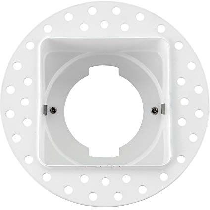 Saxby 78529 Trimless Matt White Square shieldECO shieldLED Bezel Downlight Accessory