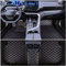 Muchkey Auto Fußmatten Leder Bodenmatte für BMW 3 GT F30 F31 F34 2000-2024 Allwetter Fussmatten Set Zubehör Fußmatte Schwarz