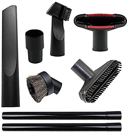 ANBOO Set mit 8 Zubehörteilen für Kärcher, Miele, Siemens, Samsung, AEG, Bosch, Panasonic und Philips, Staubsauger Aufsatz für Staubsauger mit 32 mm und 35 mm Bohrung